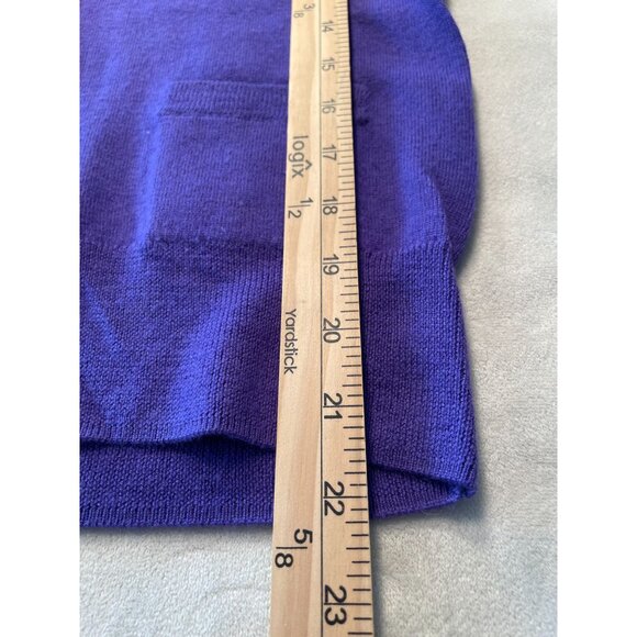 Juicy Couture Purple Bow Back Cardigan XS Sweater 100% Wool Cottagecore Bows Y2K - Picture 4 of 14